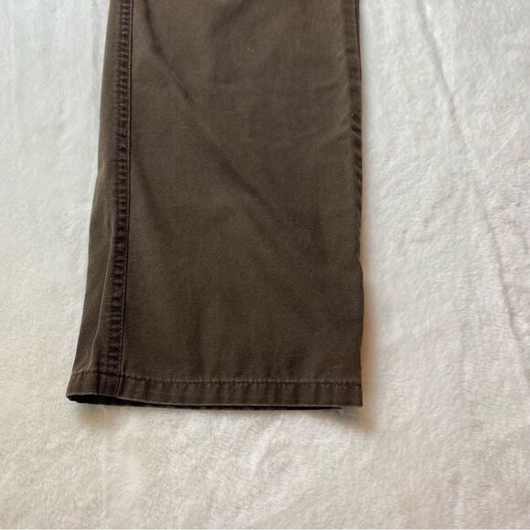 Hughes Men,'s Wear Brown Canvas Pants Size 38 - Picture 11 of 14